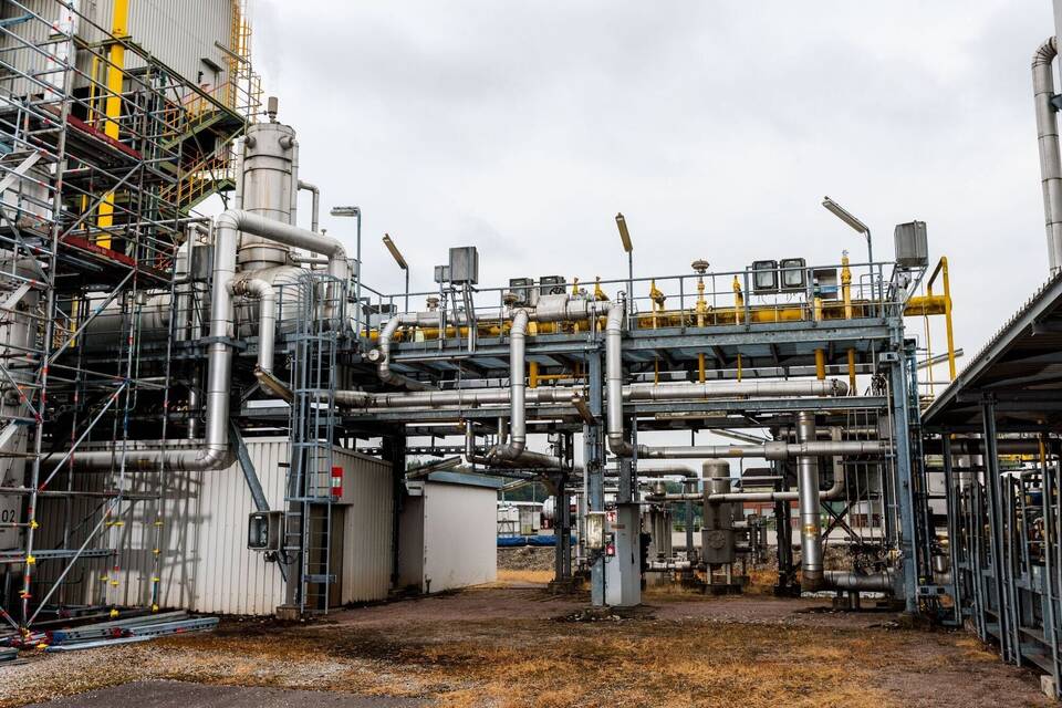 Erdgasnutzung Evonik-Werk Rheinfelden