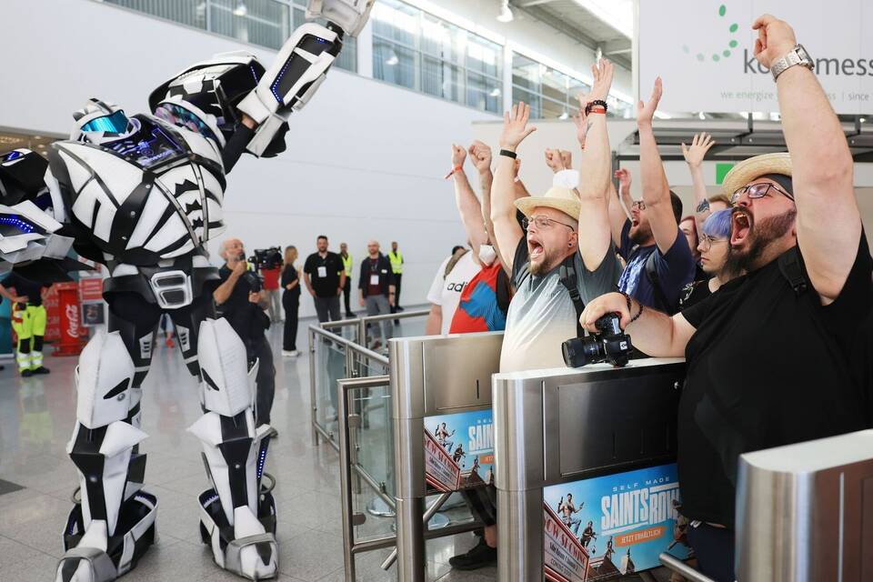 Erster Publikumstag der Gamescom Erster Publikumstag der Gamescom