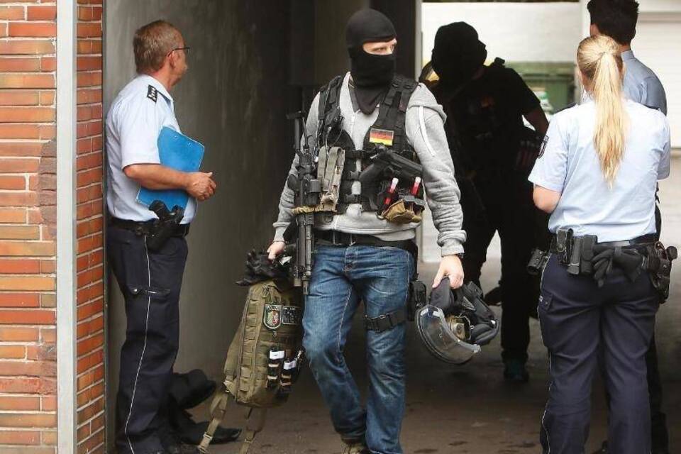 SEK-Einsatz in Düsseldorf SEK-Einsatz in Düsseldorf