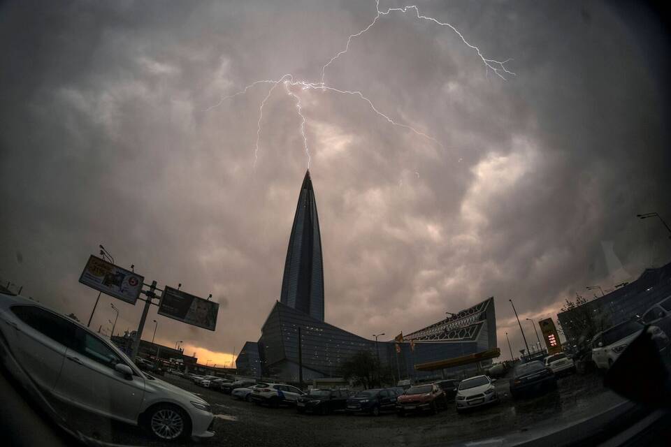Gazprom-Zentrale Gazprom-Zentrale