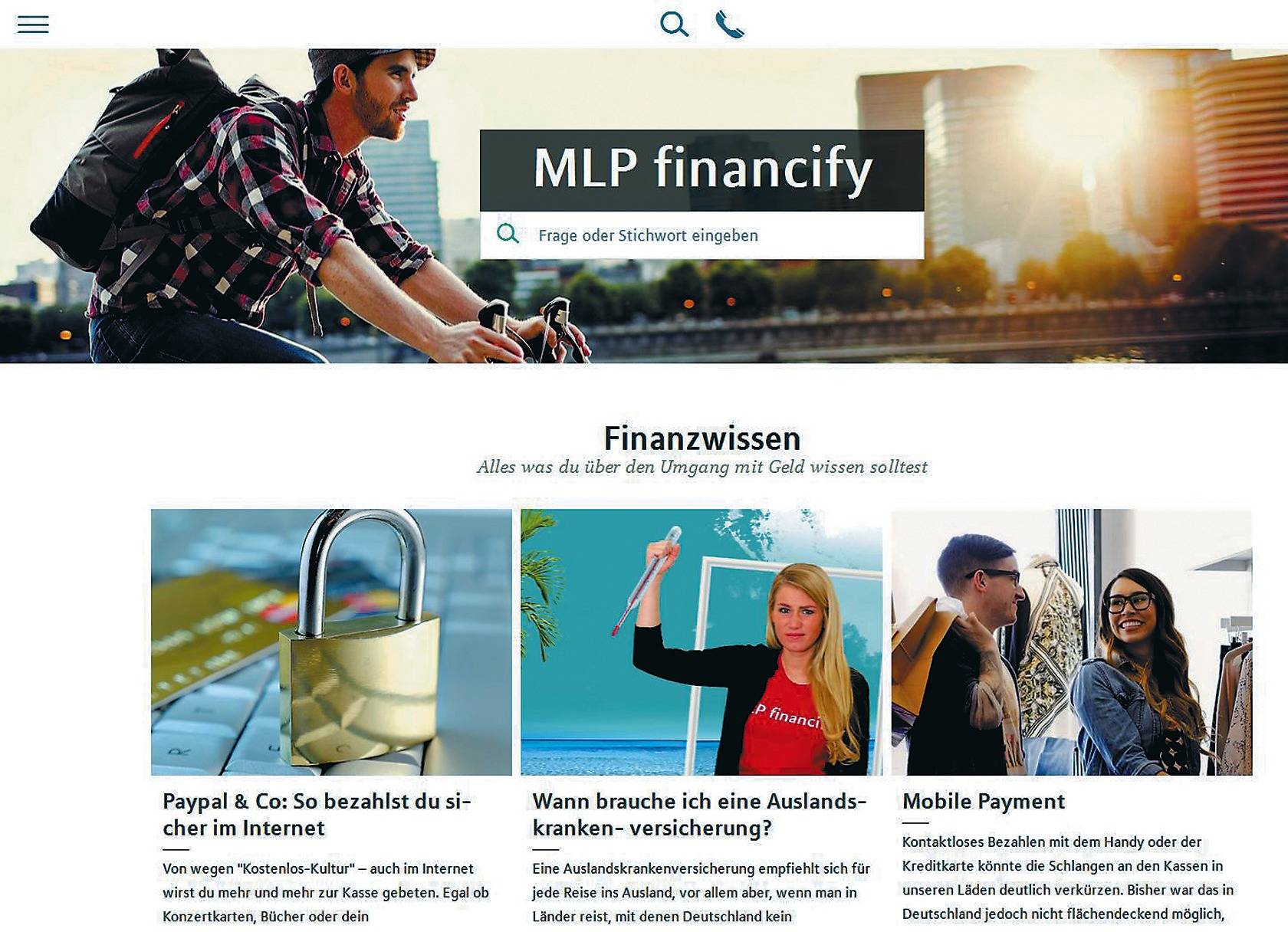 Bei Mlp Steigen Umsatz Und Gewinn Wirtschaft Regional Rnz
