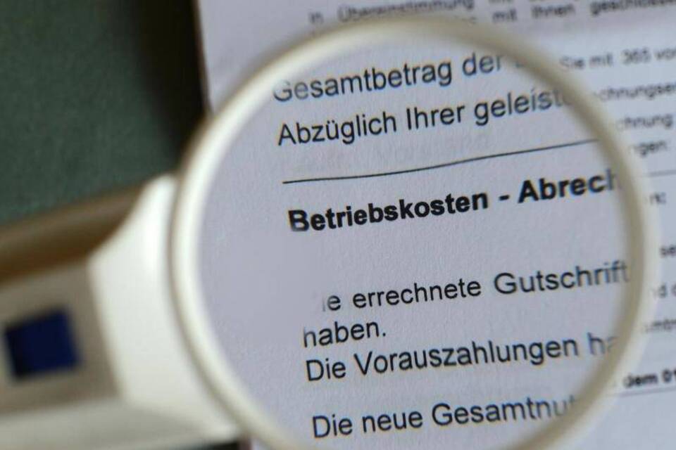 «Zweite Miete» Betriebskosten bleiben stabil Wirtschaft Regional