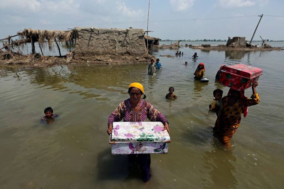 Überschwemmungen in Pakistan