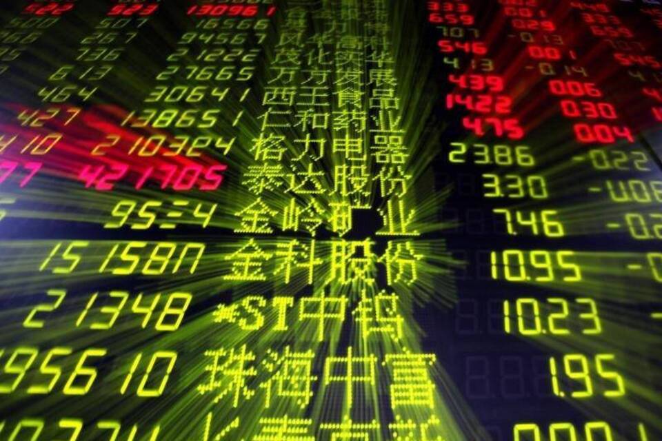 Börse in China Börse in China