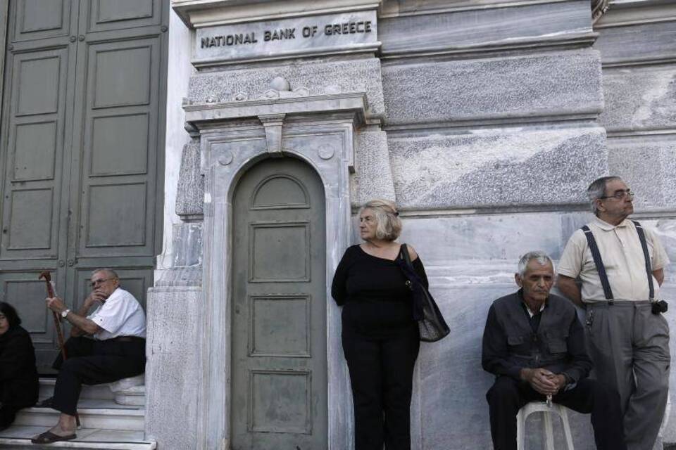 Griechische Rentner Griechische Rentner