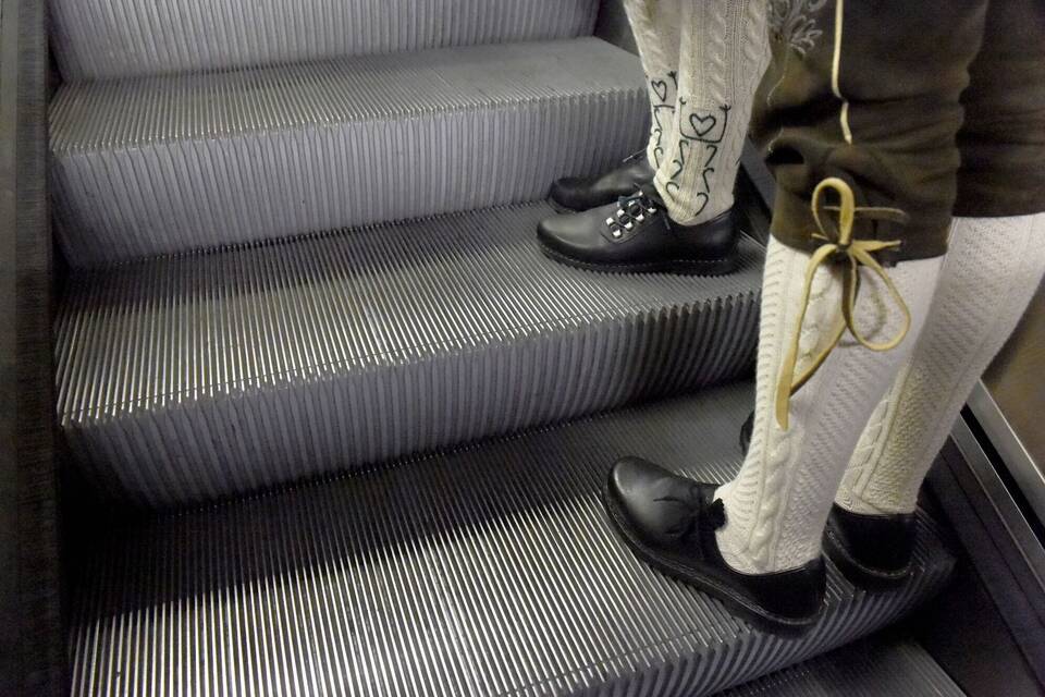 Rolltreppe Oktoberfest Rolltreppe Oktoberfest