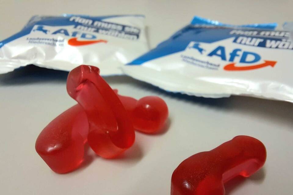 AfD-Gummibärchen AfD-Gummibärchen