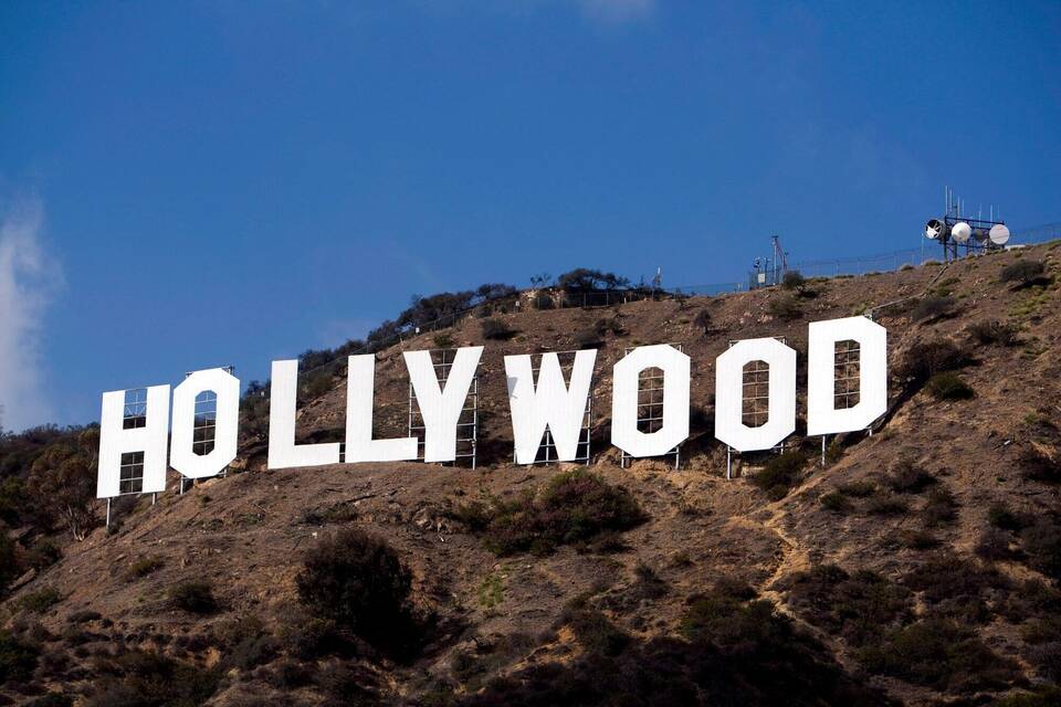 «Hollywood»-Schriftzug «Hollywood»-Schriftzug