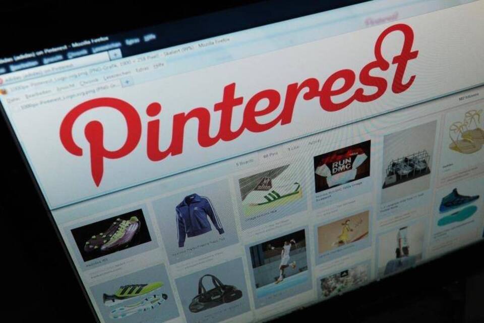 Pinterest-Webseite Pinterest-Webseite