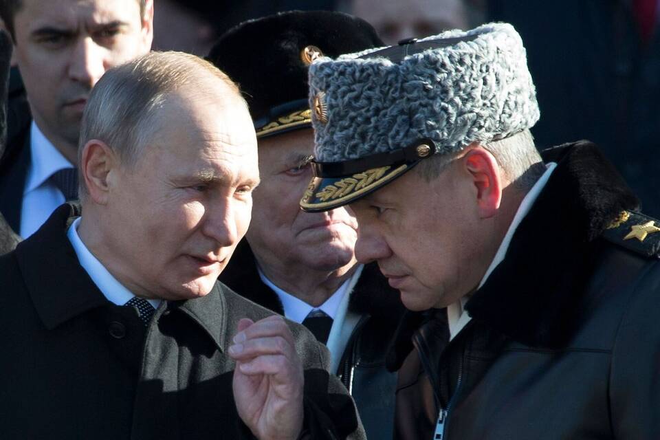 Wladimir Putin und Sergej Schoigu Wladimir Putin und Sergej Schoigu