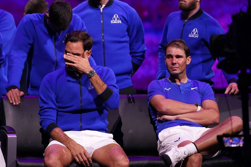 Roger Federer und Rafael Nadal Roger Federer und Rafael Nadal