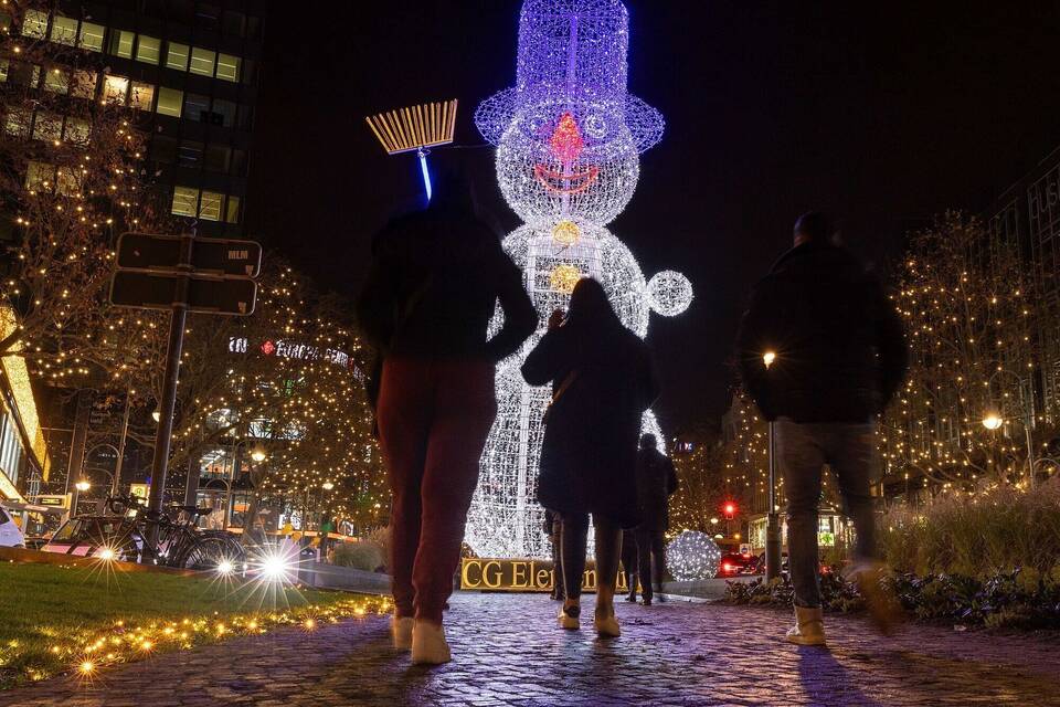 Weihnachtsbeleuchtung am Kudamm