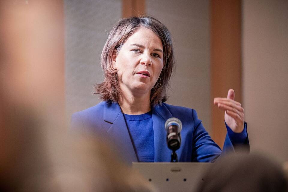 Außenministerin Annalena Baerbock Außenministerin Annalena Baerbock