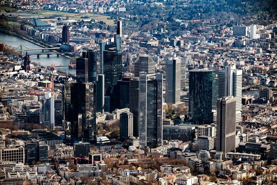 Bankenviertel in Frankfurt Bankenviertel in Frankfurt