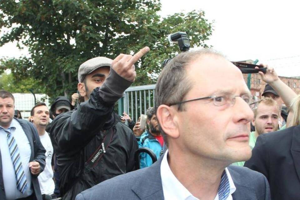 Protest gegen Ulbig Protest gegen Ulbig