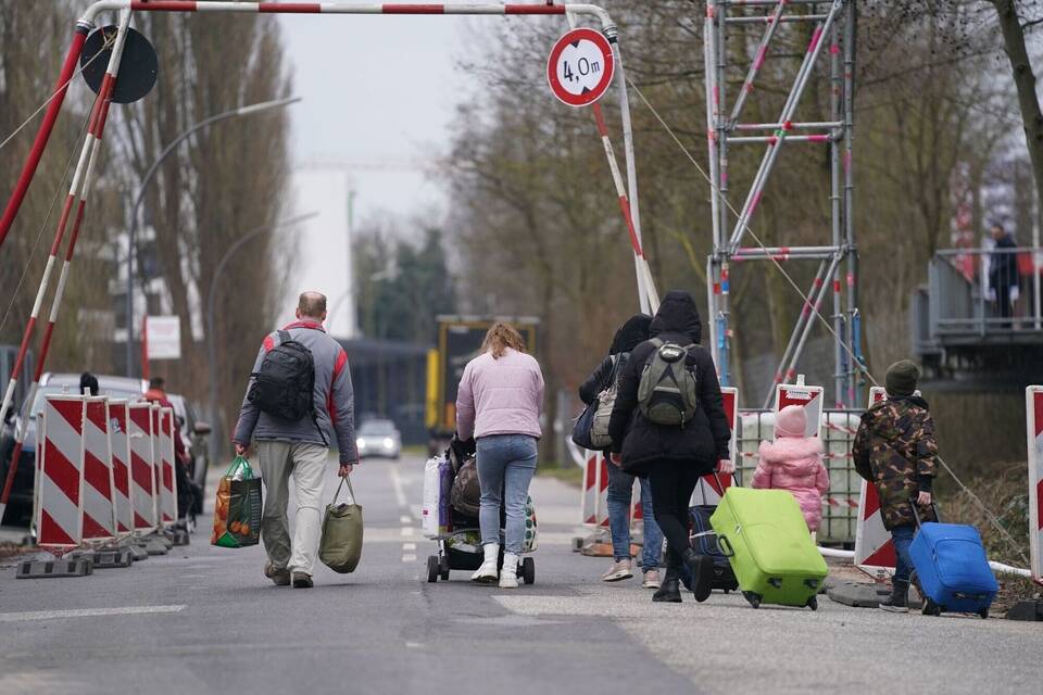 Ukraine-Geflüchtete Ukraine-Geflüchtete