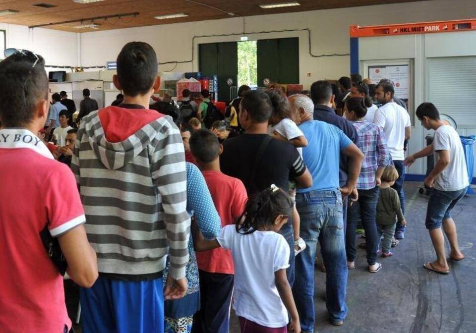 Flüchtlinge in Ellwangen Flüchtlinge in Ellwangen