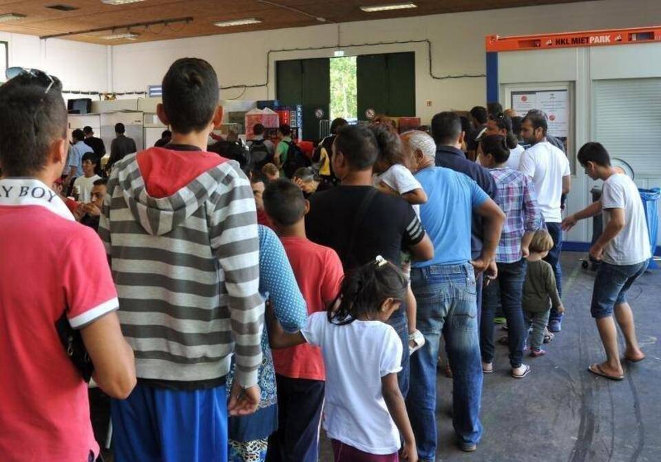 Flüchtlinge in Ellwangen