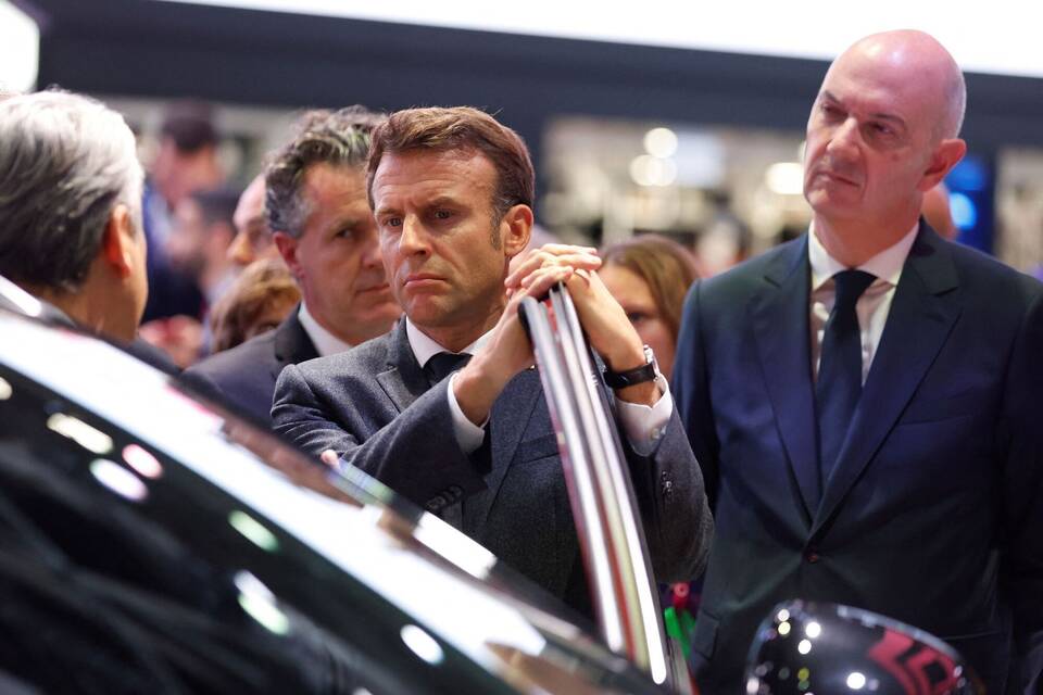 Präsident Macron Präsident Macron