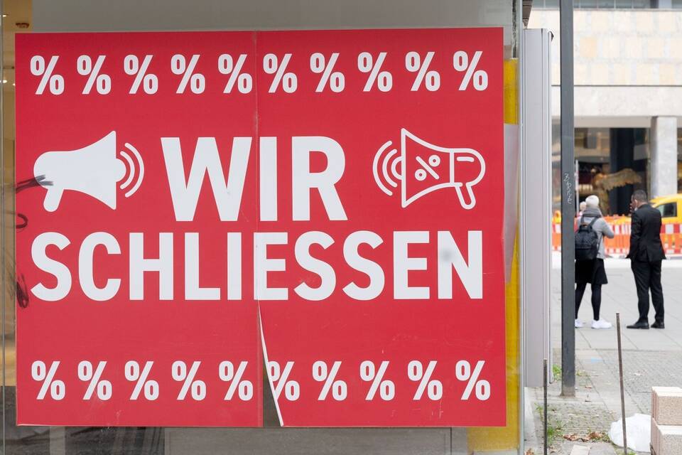 Geschäftsschließung Geschäftsschließung