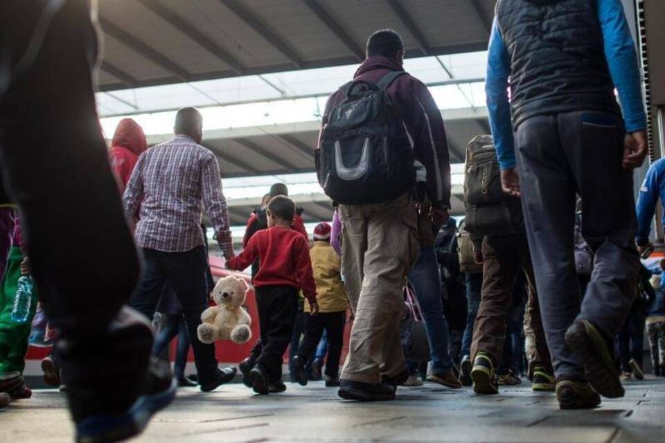 Flüchtlinge in München Flüchtlinge in München