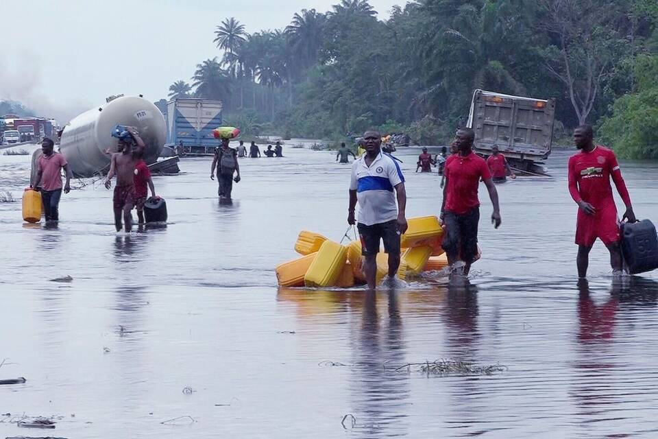 Überschwemmungen in Nigeria Überschwemmungen in Nigeria