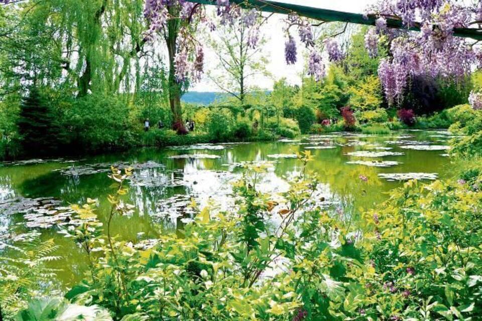 Giverny/Frankreich Die Gartenlandschaften inspirierten Claude