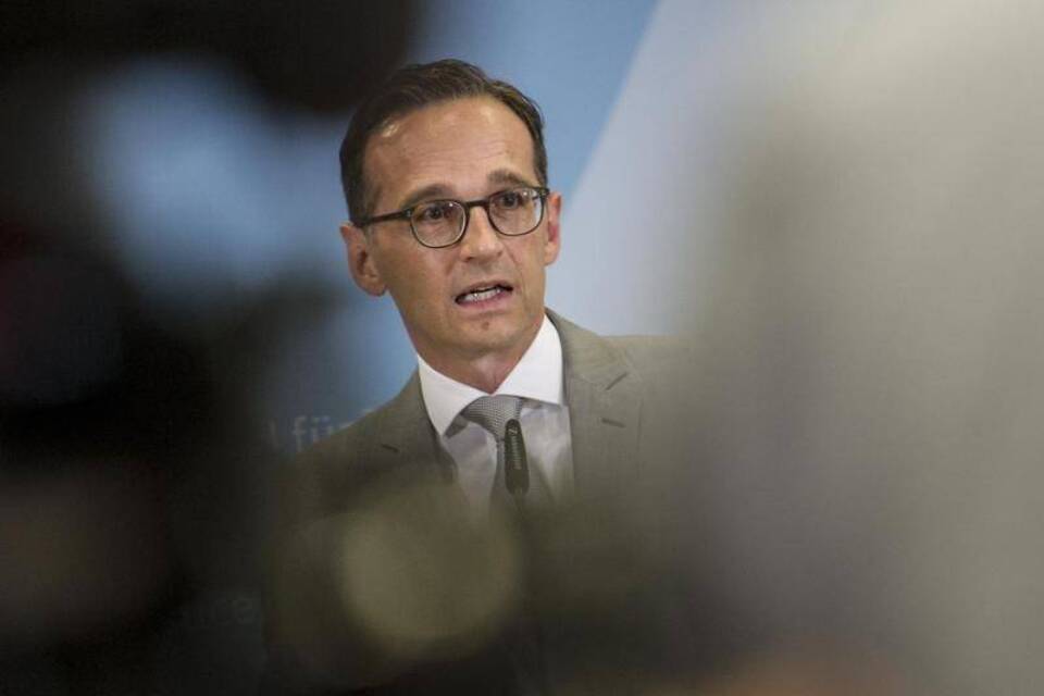 Justizminister Heiko Maas Justizminister Heiko Maas