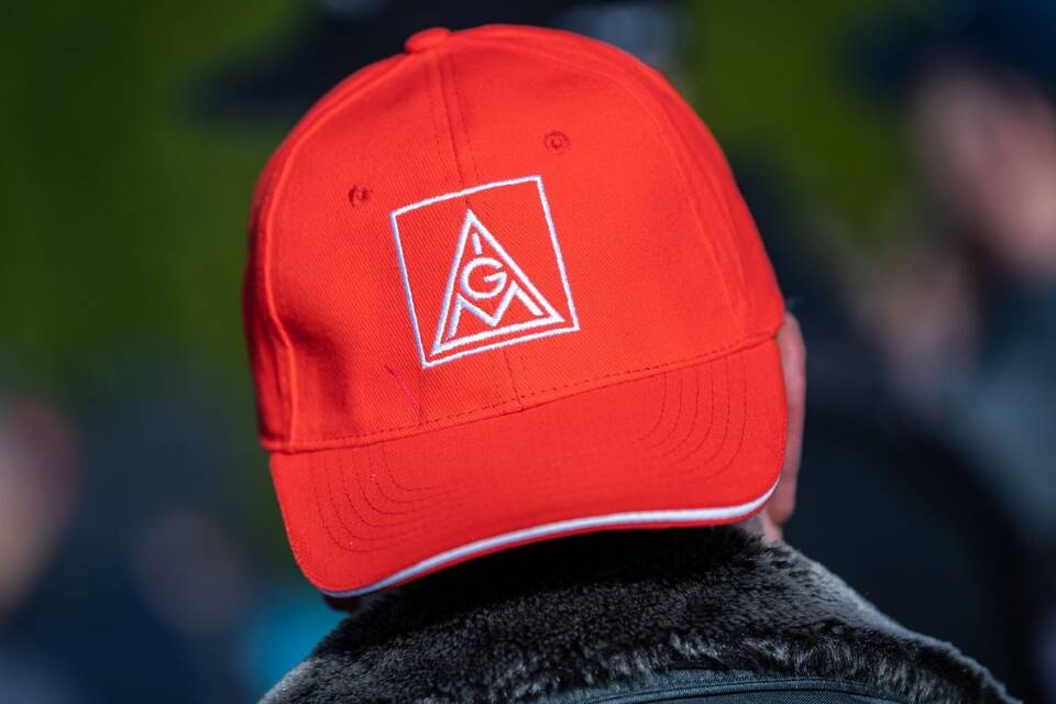 Warnstreik der IG Metall