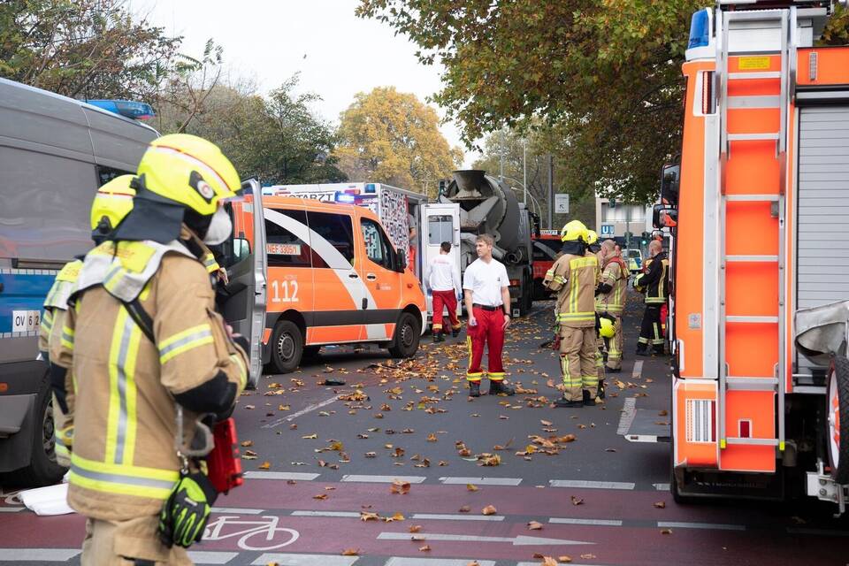 Unfallstelle in Berlin Unfallstelle in Berlin