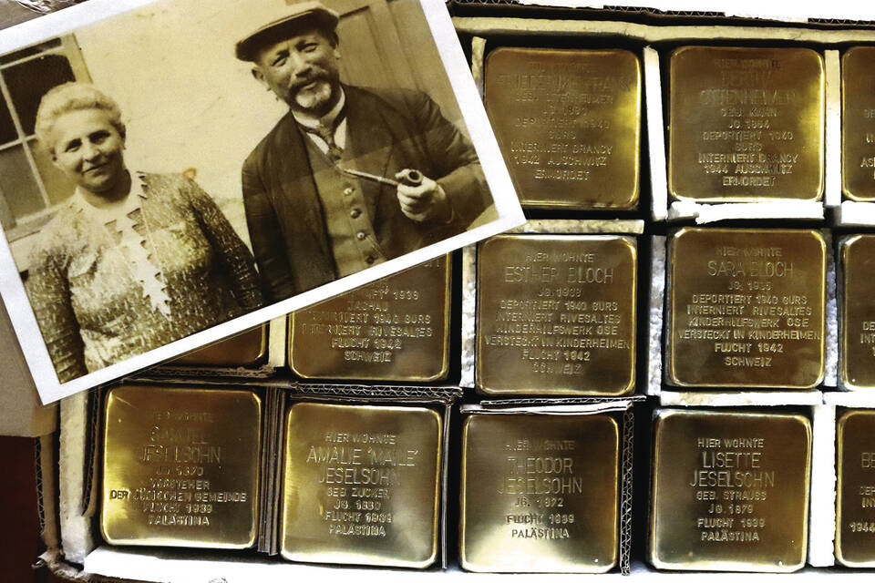 Neckarbischofsheim: Stadt erinnert mit Stolpersteinen an 15 weitere  Schicksale - Sinsheim-Kraichgau - Nachrichten und Aktuelles aus der Region  - Rhein-Neckar-Zeitung