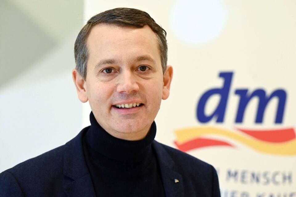 dm-Chef Christoph Werner dm-Chef Christoph Werner