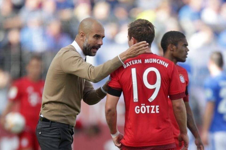 Guardiola und Götze