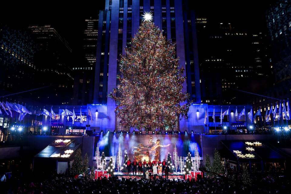 Rockefeller-Weihnachtsbaum Rockefeller-Weihnachtsbaum