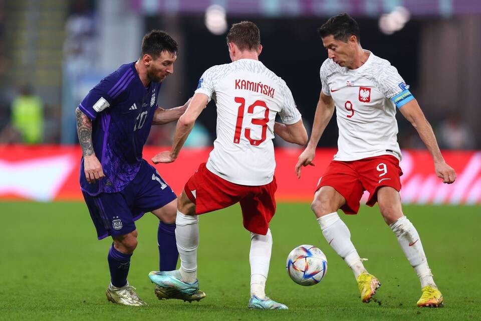 Lionel Messi und Robert Lewandowski