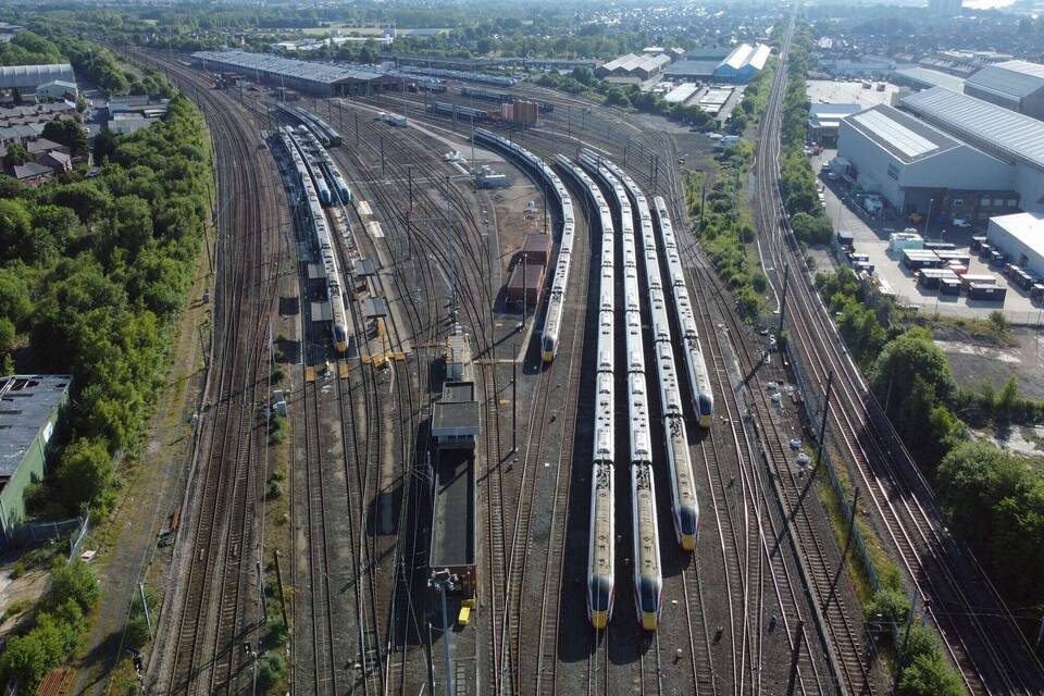 Bahn-Streik in Großbritannien