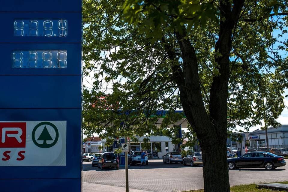 Tankstelle in Ungarn Tankstelle in Ungarn