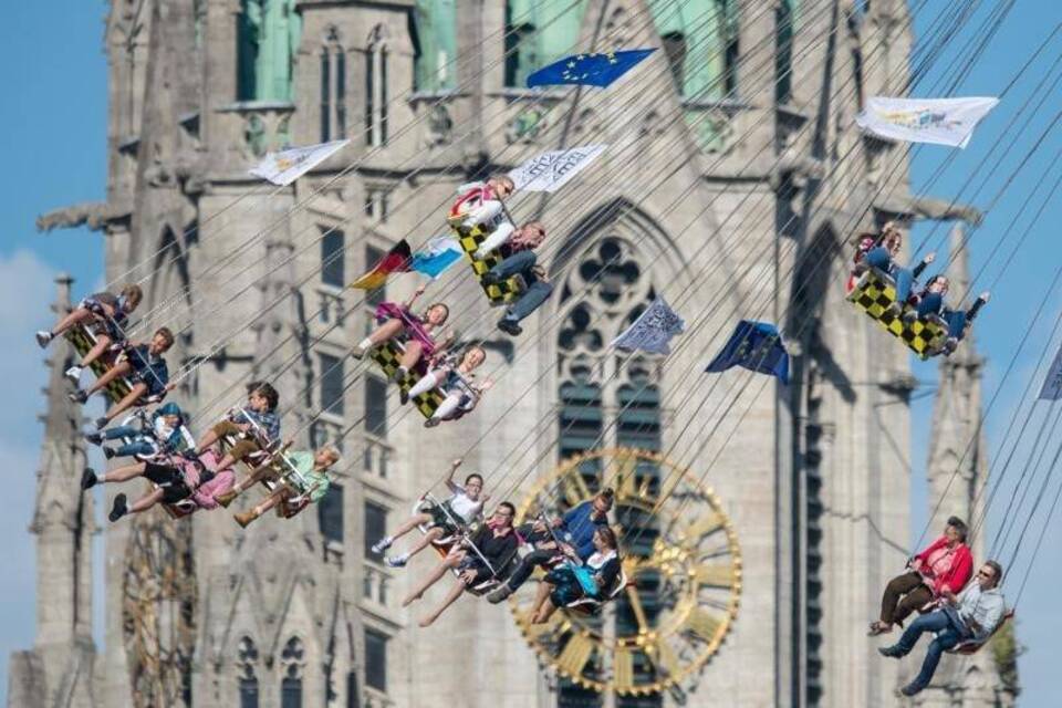 Karussell auf dem Oktoberfest Karussell auf dem Oktoberfest