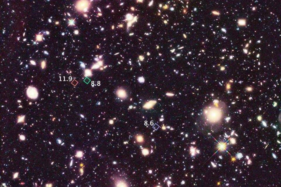 Erste Galaxien des Universums