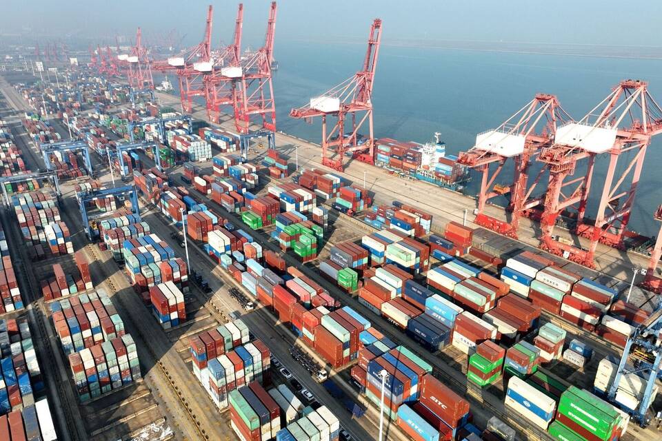 Hafen in China