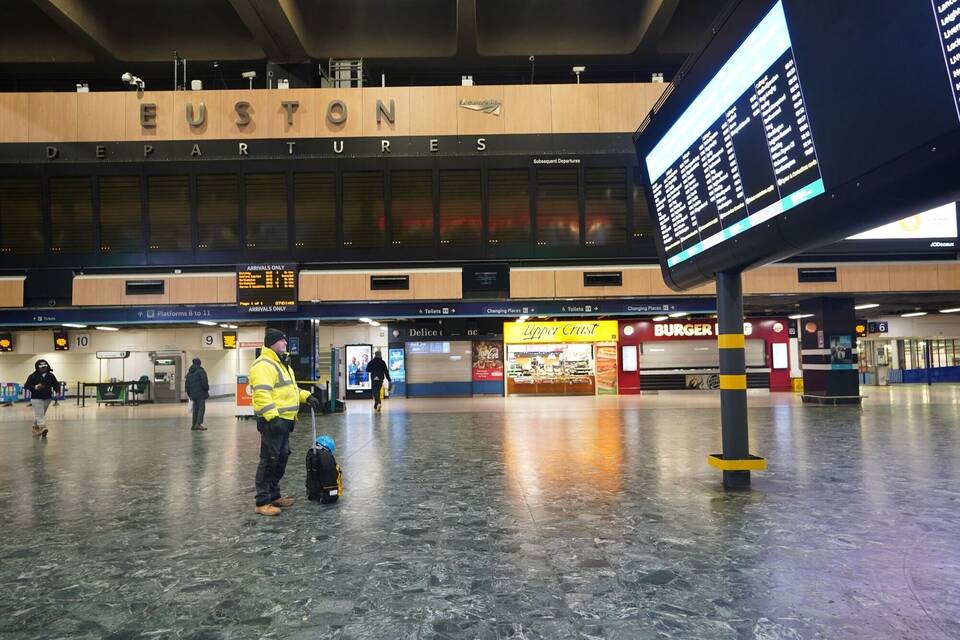 Bahnhof in London Bahnhof in London