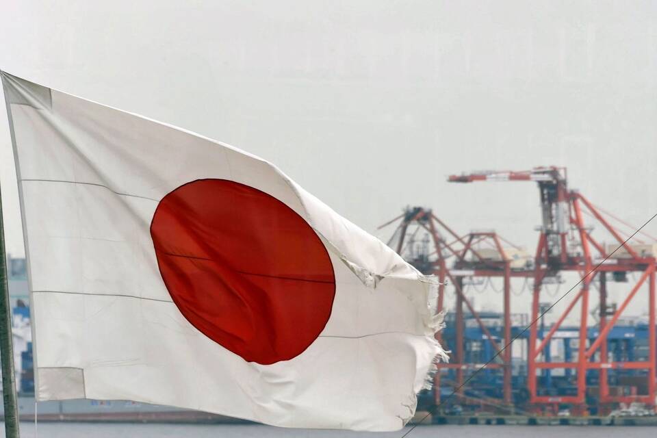 Flagge Japans Flagge Japans