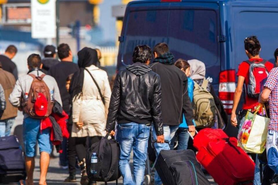 Flüchtlinge in Rostock