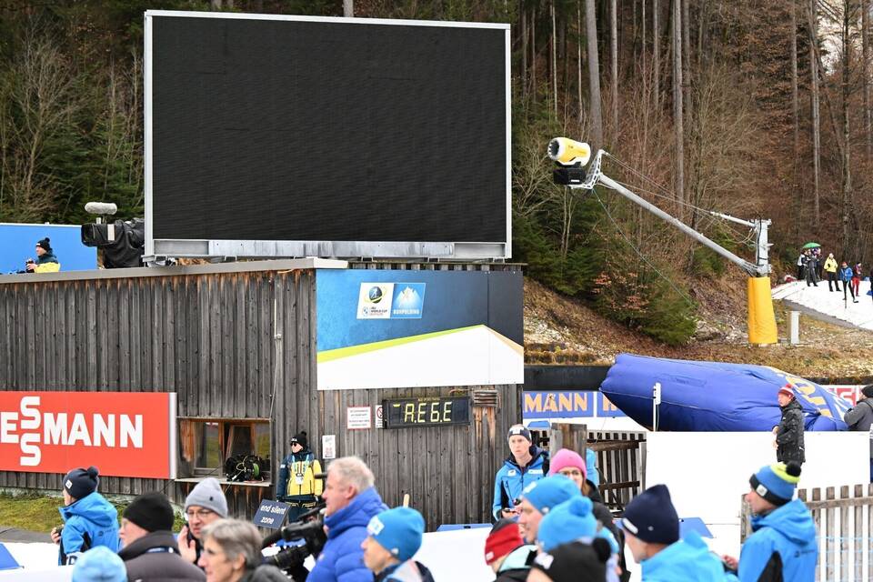 Stromausfall in der Chiemgau Arena