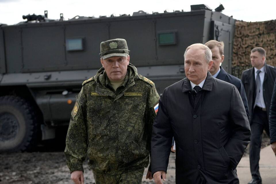 Putin und Waleri Gerassimow Putin und Waleri Gerassimow