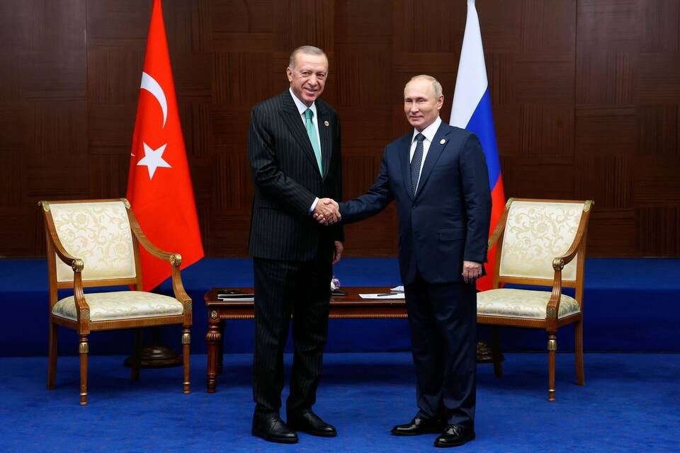 Treffen von Putin und Erdogan Treffen von Putin und Erdogan