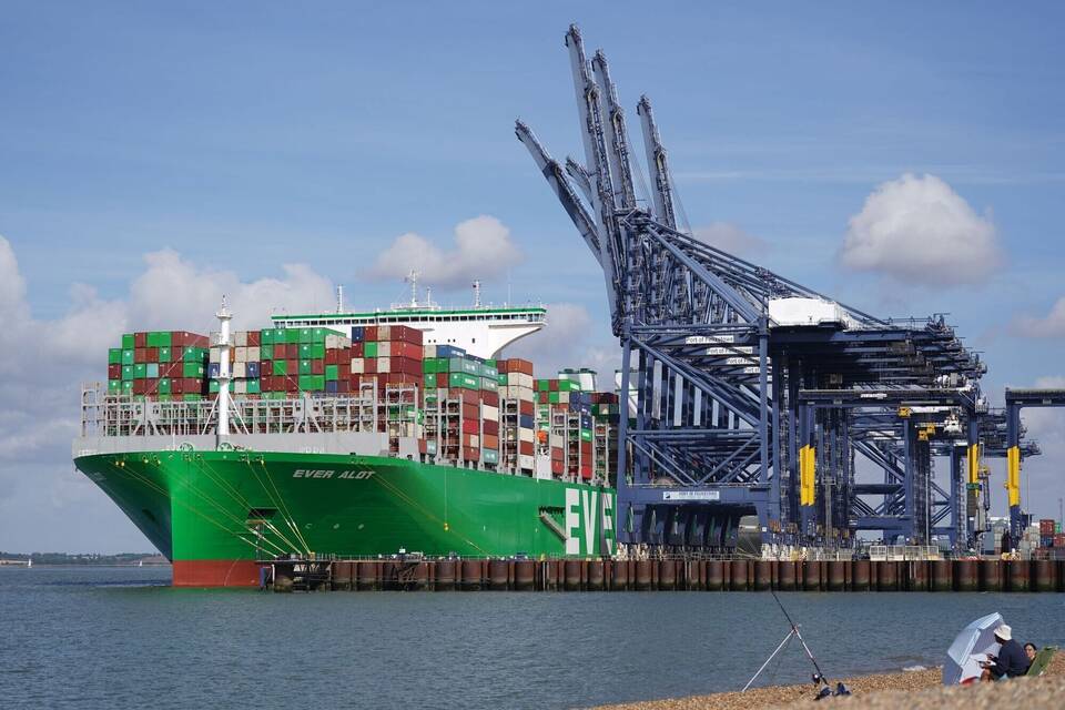 Britischer Containerhafen Britischer Containerhafen