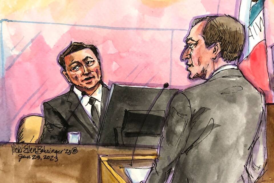 Prozess zu Anlegerklage gegen Musk Prozess zu Anlegerklage gegen Musk