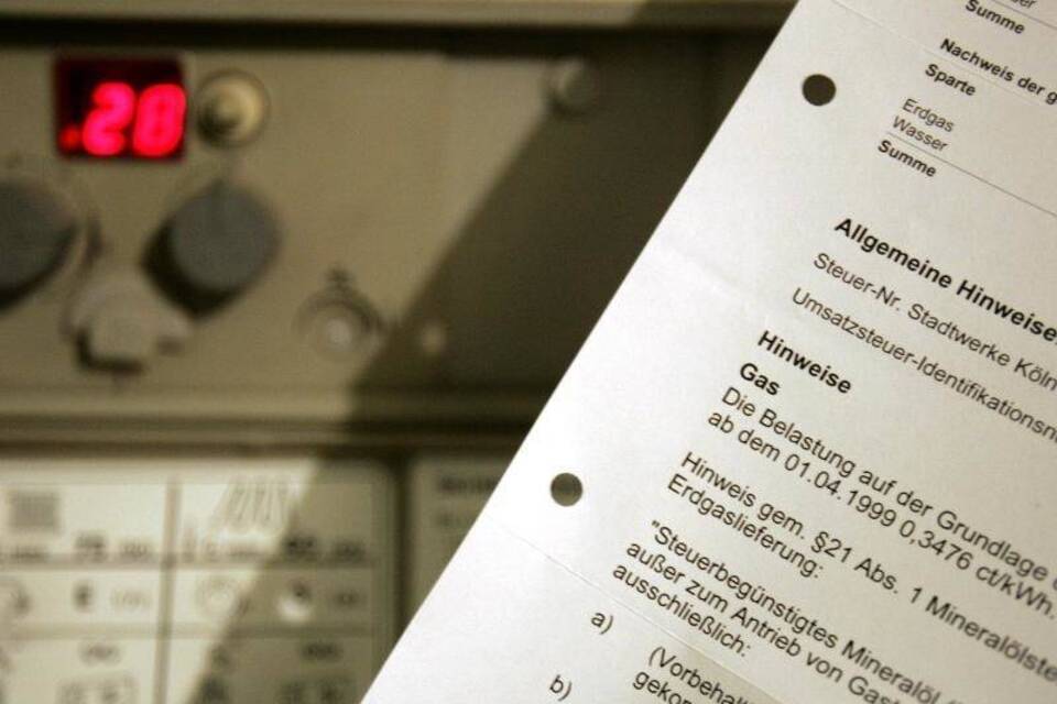 Gas wird teurer Gas wird teurer