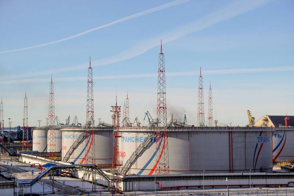Ölterminal in Russland Ölterminal in Russland